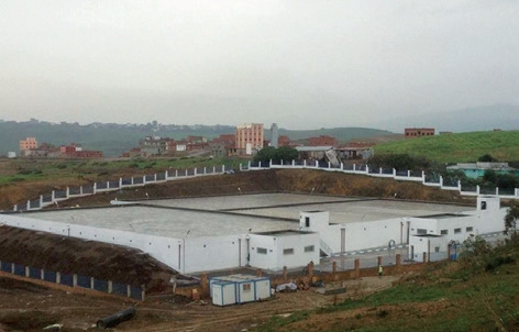 Réservoir Amendis Aouama El Gharbia de 30 000 m²